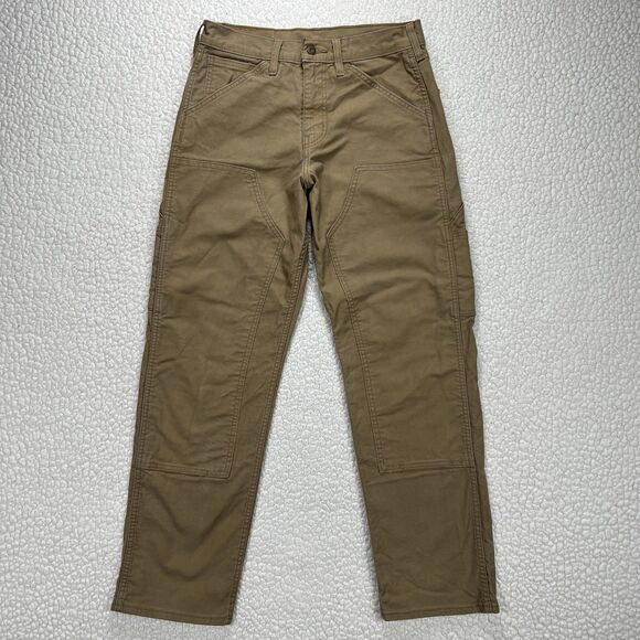 Levi’s 565 Workwear Canvas Pants Men’s 31x32 (Actual 30x31) Double Knee Utility - Picture 2 of 12
